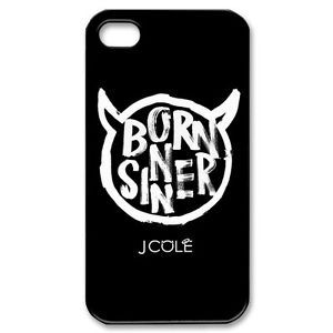 New Item J Cole Born Singer 6 Fans Black Apple iPhone 4 4S Hard Case