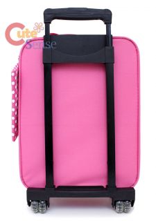 Sanrio Hello Kitty Suitcase Luggage Trolley Bag Pink