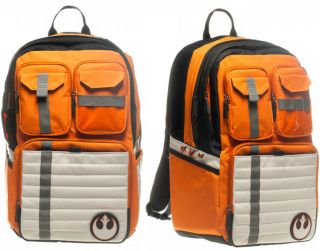 Star Wars Rebel Alliance Icon Logo School Costume Backpack Book Bag Licensed