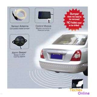 New Electromagnetic Car Parking Reverse Backup Radar Sensor System Reversing Kit
