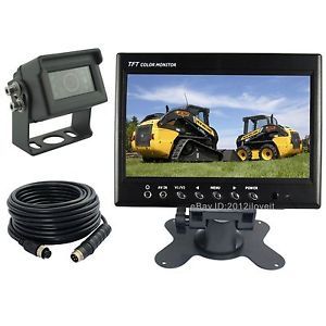 7" Rear View Backup Camera Cab Observation System for Truck Tractor Forklift RV