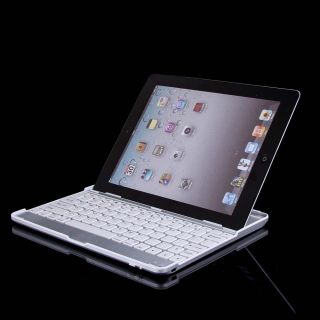 PU Leather Stand Case Cover with Silicone Bluetooth Keyboard for iPad Air 5 5th