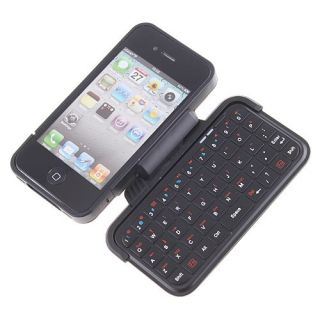 Cover Case Wireless Bluetooth Keyboard for iPhone 4G