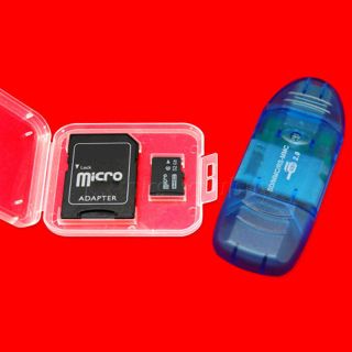 New 32G 32GB 32 GB Micro SD MicroSD SDHC TF Memory Card Free Adapter Reader UU