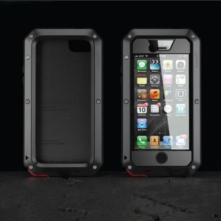 Aluminum Metal Waterproof Shockproof Dustproof Full Case Cover for iPhone 4 4S