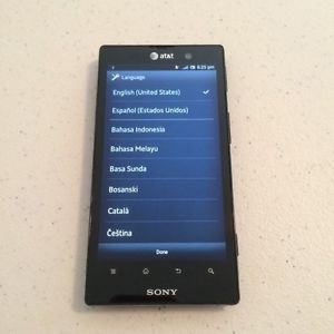 Sony Xperia ion 16GB Black at T 7311271369189