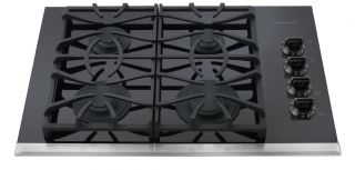 New Frigidaire 30" 30 inch Gallery Black Gas Stovetop Cooktop FGGC3065KB 057112102689