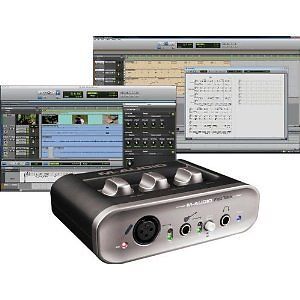 Avid M Audio Fast Track II USB Recording Interface Ptse Pro Tools PC Mac 6123914405038