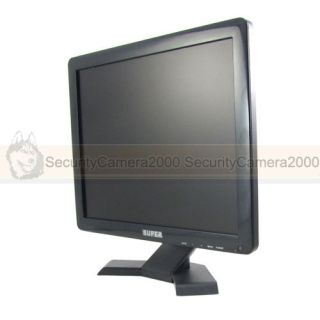 15" TFT LCD Display Video TV Security Color Monitor with VGA HDMI BNC Input