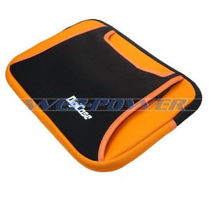 Neoprene 8 9 10" Laptop Netbook Case Bag Sleeve Orange