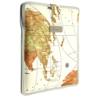 Samsung Galaxy Note 10 1 Tablet Case Sleeve Cover Protect Geo Classic Map White