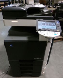 Konica Minolta Bizhub C220 Color Copier MFP Print Scanner Copy Machine 329K Page
