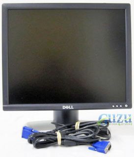 Used 17" LCD Flat Screen Monitor Dell Model 1703FPT w VGA Power Cables