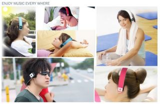 Sports Wireless Bluetooth Stereo Headset Headphone for Galaxy Note 3 2 S3 S4
