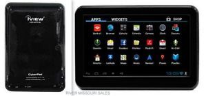 iView 4 3" Android Tablet PC with 8GB Memory WiFi Internet Browser Black New
