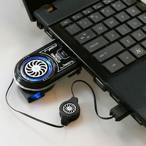 Mini Vacuum USB Air Extracting Cooling Fan Cooler for Notebook Laptop Computer