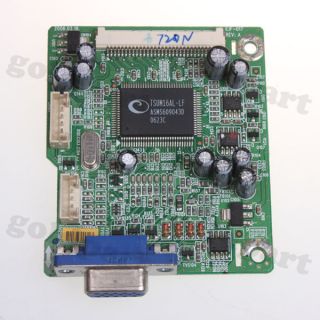 Samsung 720N LCD Monitor Driver Controller Board 490611300100R SAM D16