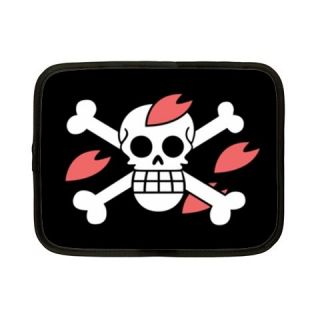 One Piece Pirate Flag Anime Netbook Laptop Case 7"