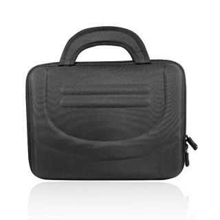 Black 12" Carry Travel Hard Case Handbag Cover for Laptop Netbook Tablet PC Mid