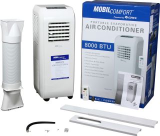 Slim Portable AC Room Air Conditioner Soleus Compact Mini A C Dehumidifier Fan