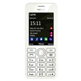 Nokia Asha 206 White Dual Sim New Unlocked Brand New No Branding Genuine New