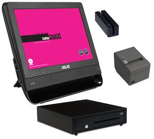 All in One Touch Screen Salon POS System MSR Windows 7 New