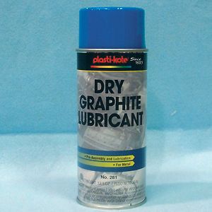 Plasti Kote Dry Graphite Lubricant Item 281