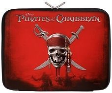 Disney Pirates of The Carribean Padded Neoprene Laptop Sleeve