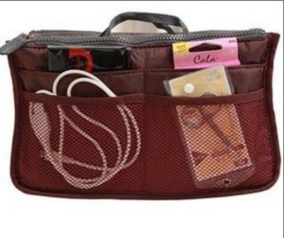 Women Travel Insert Handbag Organiser Purse Large Liner Organizer Tidy Bag New