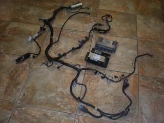 2004 GTO Complete Engine Wiring Harness with PCM Throttle POS Control LS1 V8