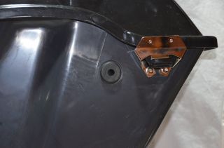 Harley Extended Saddl with Blade Style Latch Kit Speaker Lids Combo