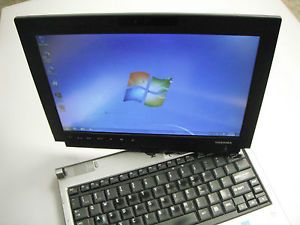 Toshiba Portege M700 Laptop Tablet Intel Core2 Duo 2 20GHz 2GB 120GB HDD Used