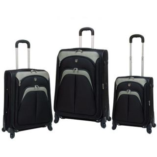 Travelers Club Lexington 3 Piece Expandable Spinner Luggage Set