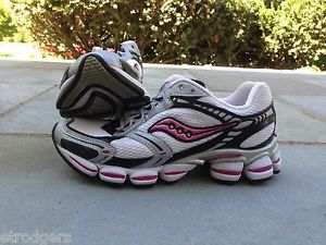 Saucony Grid Propel Plus 2 Women's Outdoor Running Training Shoes White Pink