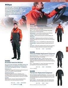 Marine Survival Suit MSD900 Safety Gear XL