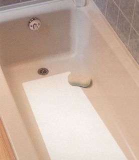 16" x 34" Adhesive Bath Tub Shower Mat Anti Slip Tape Non Skid Vinyl Safety Step