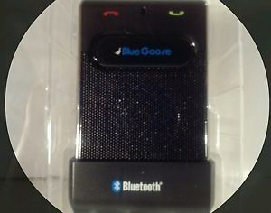 Blue GOOSE Bluetooth Car Kit Wireless Speaker Phone by Wireless Gear Hands Free