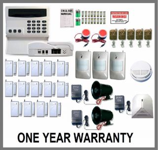 Wireless Home Security System House Alarm Auto Dialer CX 3 Sirens Very Loud New