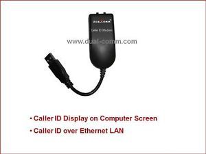 Mini USB Modem for Phone Caller ID Display on PC Screen