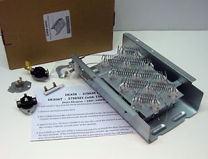 DE838 Thermostats Heater Kit for Whirlpool Dryer 279838 279816 3387134 3392519