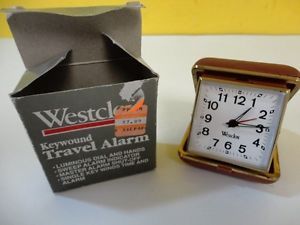 Vintage Westclox Travel Alarm Clock