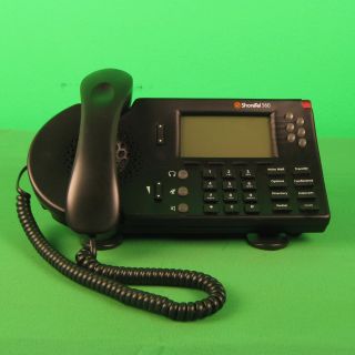 Shoretel Shorephone IP 560 VoIP Phone Telephone Model S6 IP560 Black
