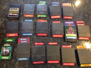 Intellivision Game Console Model 2609 with 14 Games Vintage Video Game