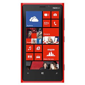 Nokia Lumia 920 Unlocked GSM Windows 8 32GB 4G LTE Phone Red