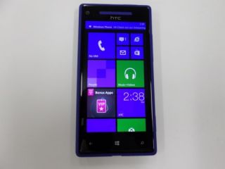 HTC 8x Windows Phone Blue T Mobile Used Clean ESN No Contract