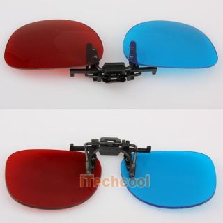 Red Blue Glasses Hanging Frame 3D Clip Type 3D Glasses Special Stereo Myopia