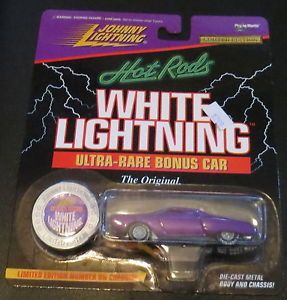 Johnny Lightning White Lightning Frankenstude Hot Rods 242 New on SEALED Card