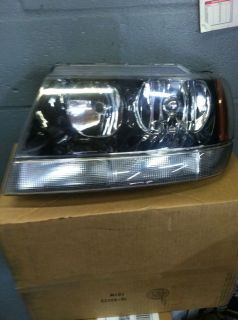 1999 2004 Jeep Grand Cherokee Headlight Assembly Front Left Driver Side LH
