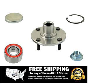 2 New Premium Front Wheel Bearing Kits Ford Focus with Warranty 