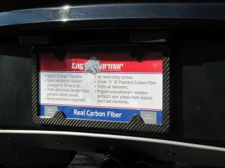 Real Carbon Fiber License Plate Frame Best Quality Here